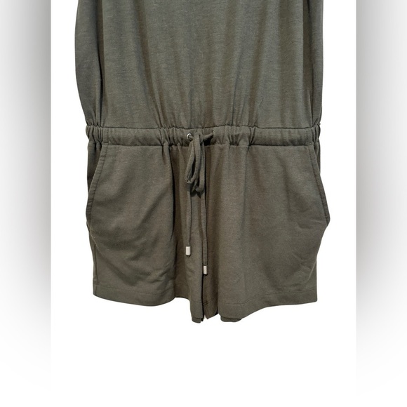 Lou & Gray Dark Green Tank Top Short Romper Jumper Size XS - Picture 8 of 15